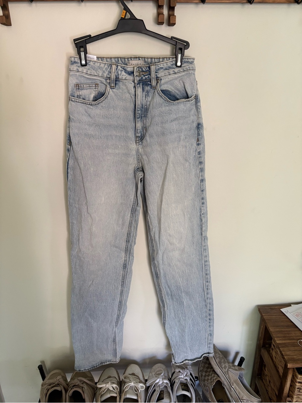 PacSun Light Wash Straight Leg Jeans